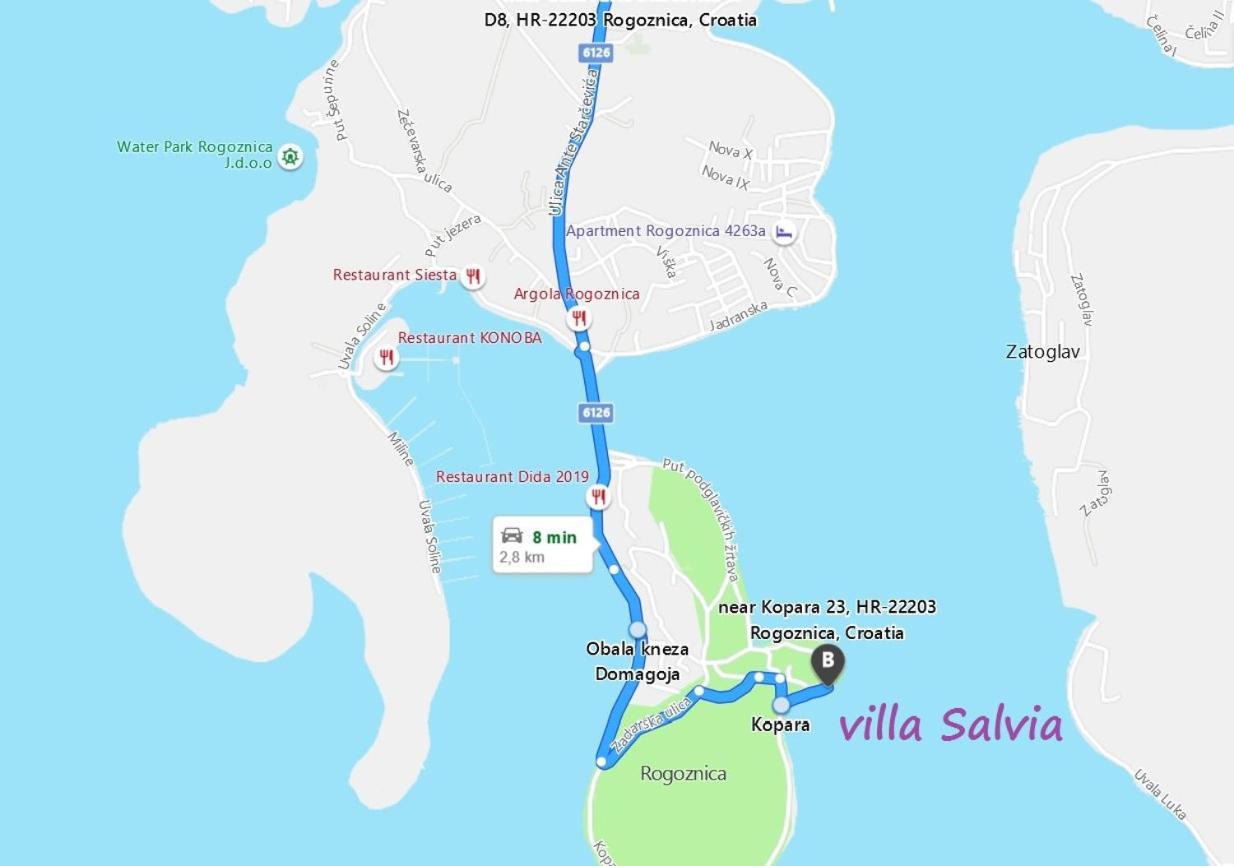 Villa Salvia 罗戈兹尼察 外观 照片